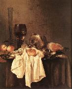 HEDA, Willem Claesz. Still-Life dg oil painting artist